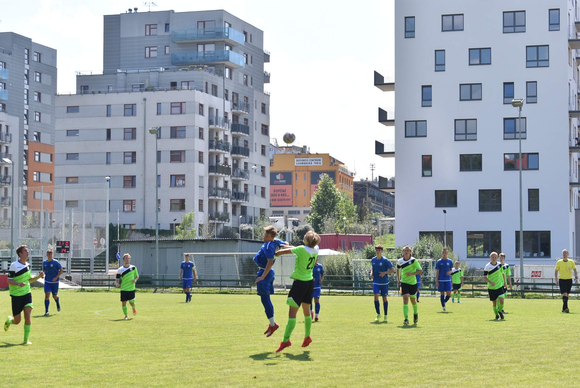 TJ Praga - FK Náchod 1:4 (1:2) Česká Divize dorostu U19 (14.8.2021)